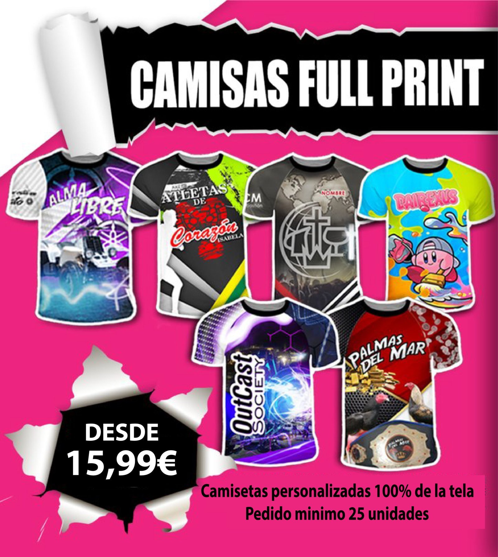 Camiseta Full Print